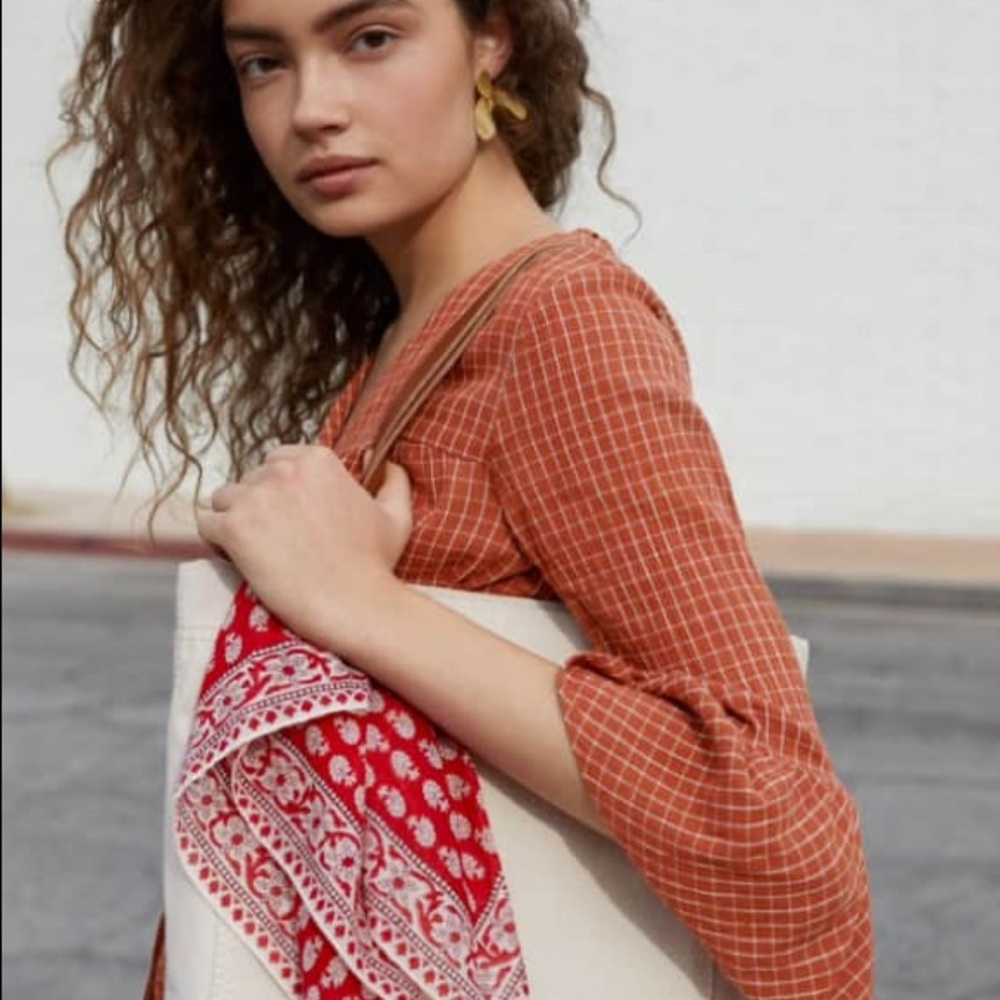 ♥️ONLY 1 LEFT! ✈️NWT MADEWELL CIAO FOR NOW BANDANA - Picture 7 of 8